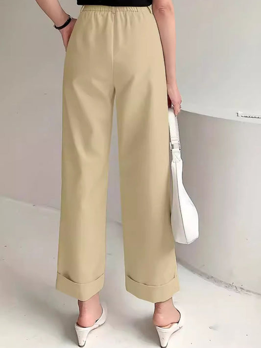 Full Size High Waist Pants