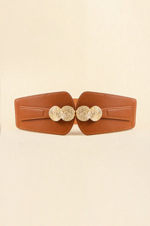 Alloy Buckle Elastic Belt