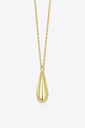 18K Gold-Plated Pendant Necklace