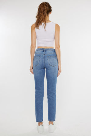 Kancan Full Size Cat's Whiskers High Waist Jeans