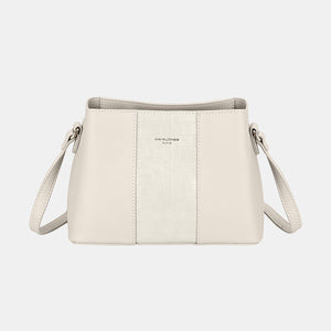 David Jones PU Leather Crossbody Bag