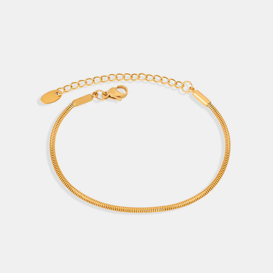 18K Gold-Plated Minimalist Bracelet