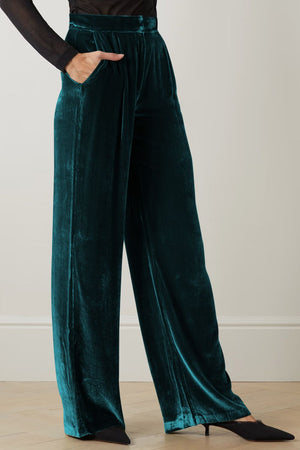 Double Take Loose Fit High Waist Long Pants with Pockets - WAZKA