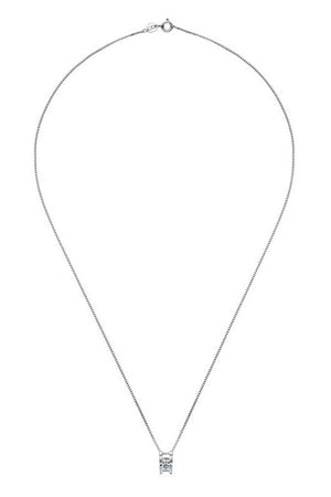 Moissanite 925 Sterling Silver Necklace - WAZKA