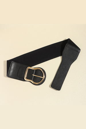 Zinc Alloy PU Leather Belt - WAZKA