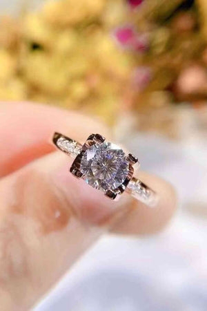 1 Carat Moissanite Ring - WAZKA