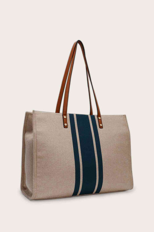 Striped Tote Bag - WAZKA