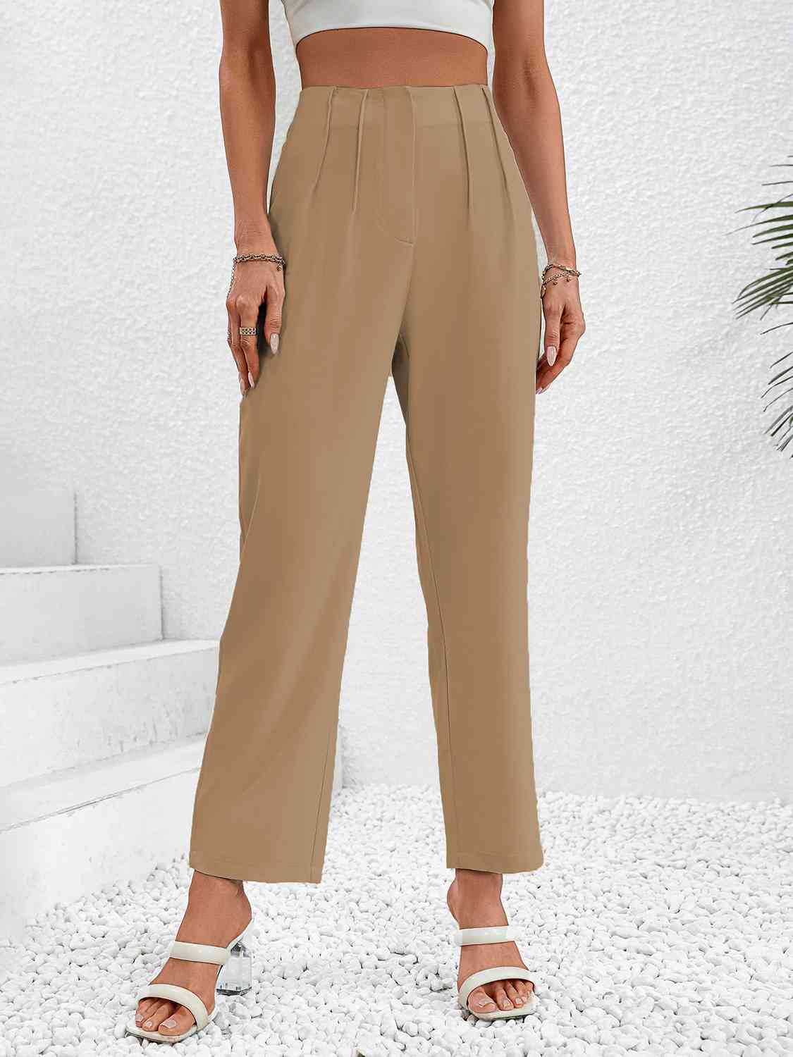 Ruched Long Pants - WAZKA