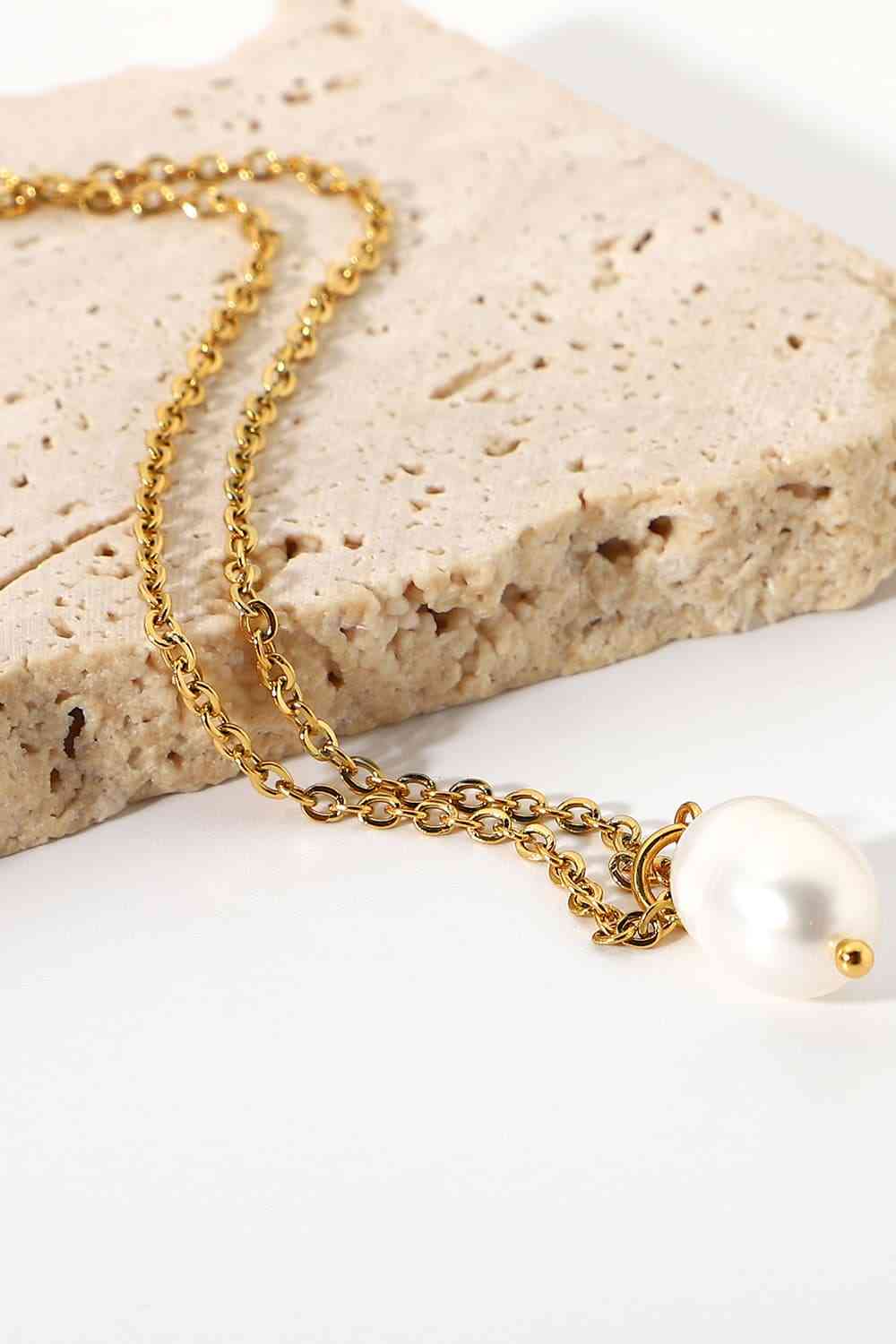 Freshwater Pearl Pendant Necklace - WAZKA