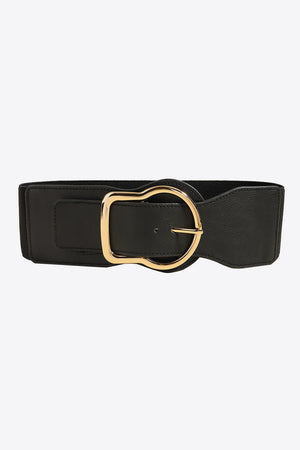 Zinc Alloy PU Leather Belt - WAZKA