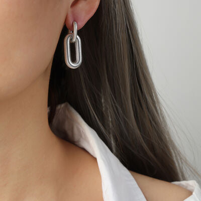 Titanium steel Dangle Earrings - WAZKA