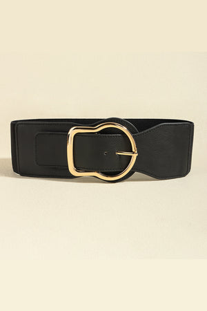 Zinc Alloy PU Leather Belt - WAZKA