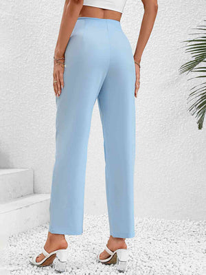 Ruched Long Pants - WAZKA