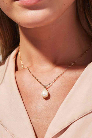 Freshwater Pearl Pendant Necklace - WAZKA