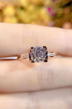 1 Carat Moissanite Ring - WAZKA